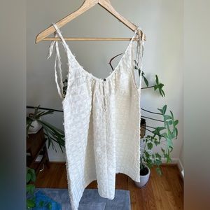 Madewell Havana Cover-Up Tie Strap Beach Dress